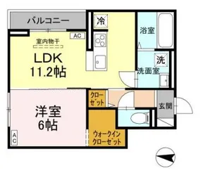 ソレイユ・イースト【3階】の間取り