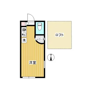 カインドハウス大島【1階】の間取り