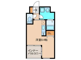 THE GRANDE AVENUE【3階】の間取り