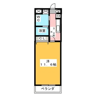 グランドステーション【2階】の間取り
