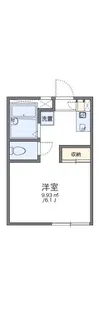 レオパレス銀豊【1階】の間取り