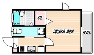 Luna Piena【2階】の間取り