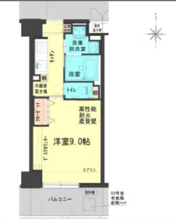 アネシステッタラ【3階】の間取り