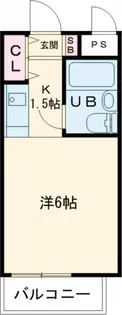 フレックス八王子【2階】の間取り