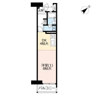 UR新山下ベイシティ【3階】の間取り