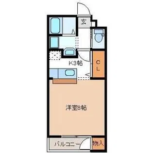 グランシャトレー【2階】の間取り