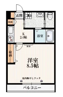 アリエス【3階】の間取り