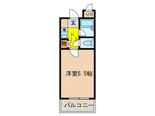 ハ-バ-レジデンスKANAJYU【2階】の間取り