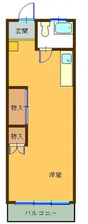 第2川島ビル【4階】の間取り