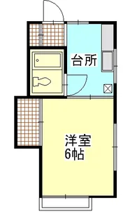 東京都杉並区西荻北4【アパート】の間取り