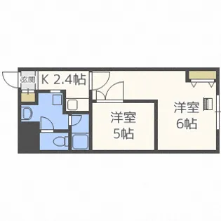 メトロノーム【4階】の間取り