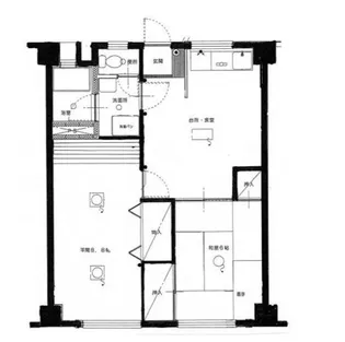 東京都練馬区大泉町6【マンション】の間取り