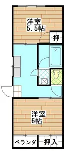 レジデンスMARIE【2階】の間取り