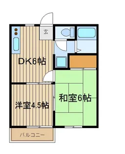 メゾン・エスポワール【1階】の間取り