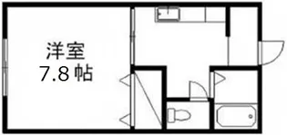 シルクハウス小針【2階】の間取り