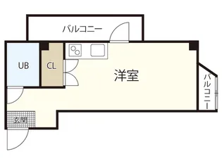 広島県広島市南区宇品東2【アパート】の間取り