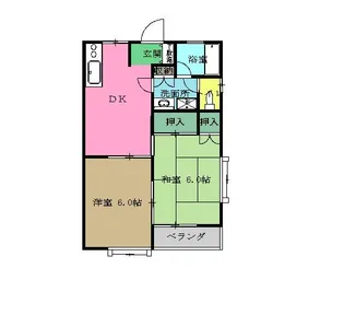 セリオI【1階】の間取り