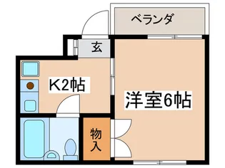 コ-ポサニ-【3階】の間取り