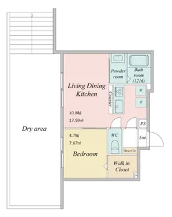 東京都世田谷区下馬6【マンション】の間取り