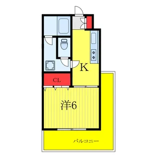 東京都板橋区本町【マンション】の間取り