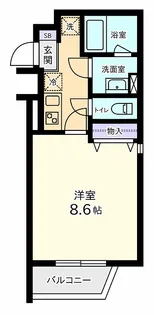 COCORO3172【2階】の間取り