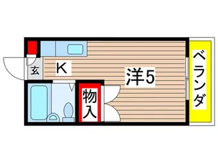 レークハウス【2階】の間取り