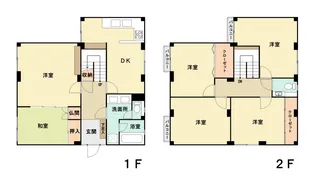 広島県廿日市市対厳山2【一戸建】の間取り