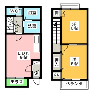 岐阜県岐阜市柳津町東塚1【一戸建】の間取り