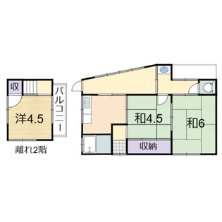奈良県大和郡山市九条町【一戸建】の間取り