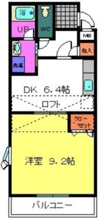 フジパレス初芝サウス【2階】の間取り