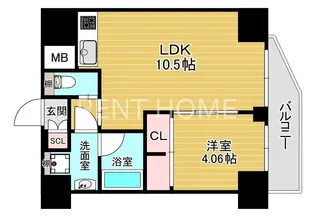 プレジオ永和EURO【5階】の間取り