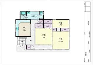 伏見町アパート【1階】の間取り