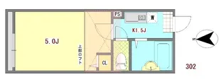 ノーザンロード西新井【3階】の間取り