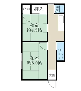 スワン堀割【1階】の間取り