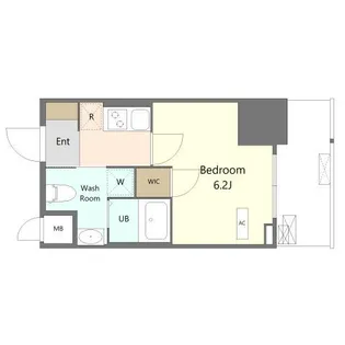 Alivis船橋East.West【2階】の間取り