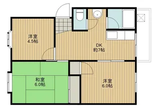 REGINA大道A棟【3階】の間取り