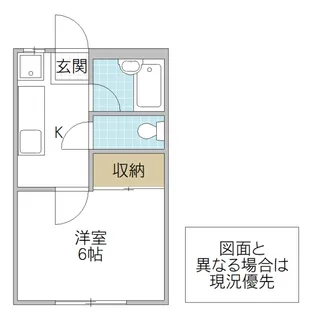 シティハウスヒルズ【2階】の間取り