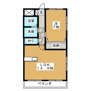 EMPAIRE HILLS【3階】の間取り