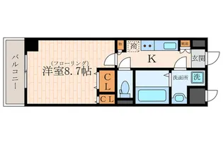 ロイヤルメゾン尼崎ガーデン【1階】の間取り