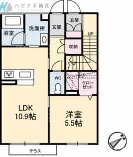 Pro Madera 潮音【1階】の間取り