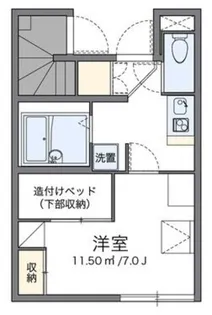 レオパレスミノール【1階】の間取り