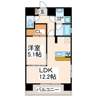 キャナルアーク【2階】の間取り