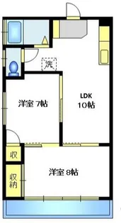 健生ビル【5階】の間取り
