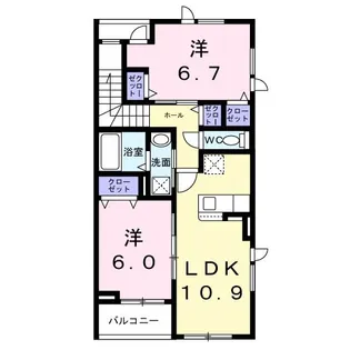 T&K【3階】の間取り