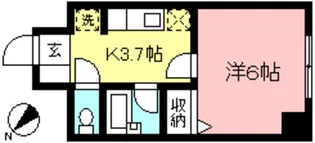 シャルマンドミール【2階】の間取り