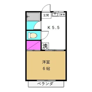 埼玉県所沢市星の宮1【アパート】の間取り