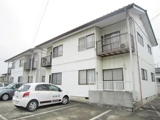 茨城県ひたちなか市はしかべ2【アパート】の外観