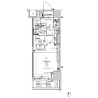 東京都板橋区大山金井町【マンション】の間取り