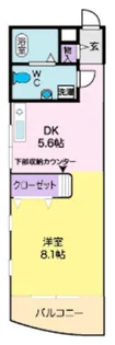 リュミエール【2階】の間取り