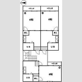 コート片原町【3階】の間取り